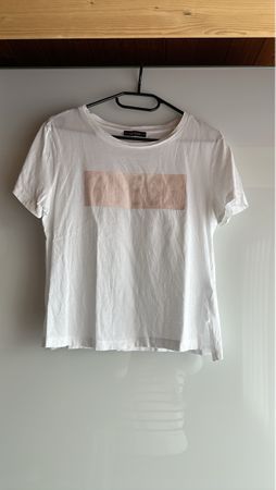 T-Shirt Guess weiss mit Logoprint Grösse S