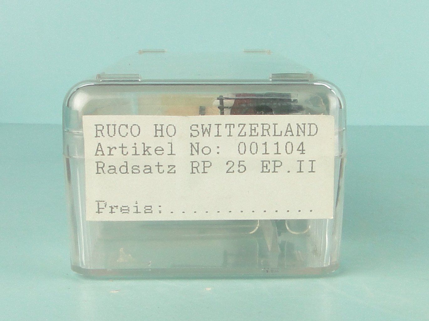 Modelleisenbahnen: Ruco 1104 SBB Flachwagen – Gebraucht aus Bülach von cann11 2