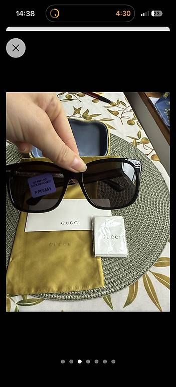 Occhiali & Lenti: Brand NEw Gucci sunglasses  – Usato da Pully venduto da vik_2mrb 2
