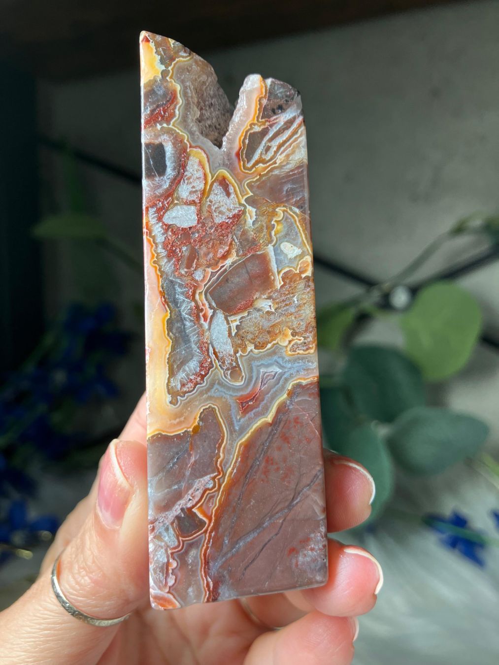 Mineralien & Heilsteine: Crazy Lace Achat – Neu (gemäss Beschreibung) aus Neuheim von m.hald 1