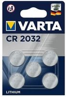 5 Stück VARTA CR2032 Lithium Knopfzellen