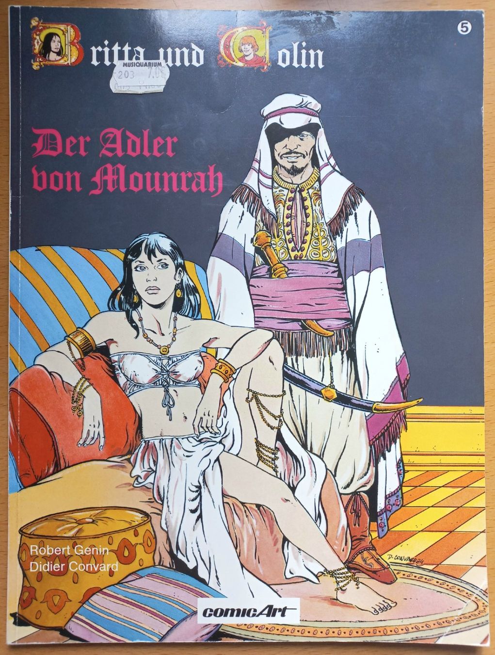 Fumetti: Comic - Britta & Colin 5 - Der Adler von Mounrah – Usato da Niederuzwil venduto da lubimaja