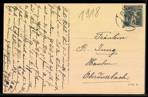 Cartoline postali: AK Grafenried, Kirche, Pfarrhaus – Usato da Berlin venduto da bartko-reher 1
