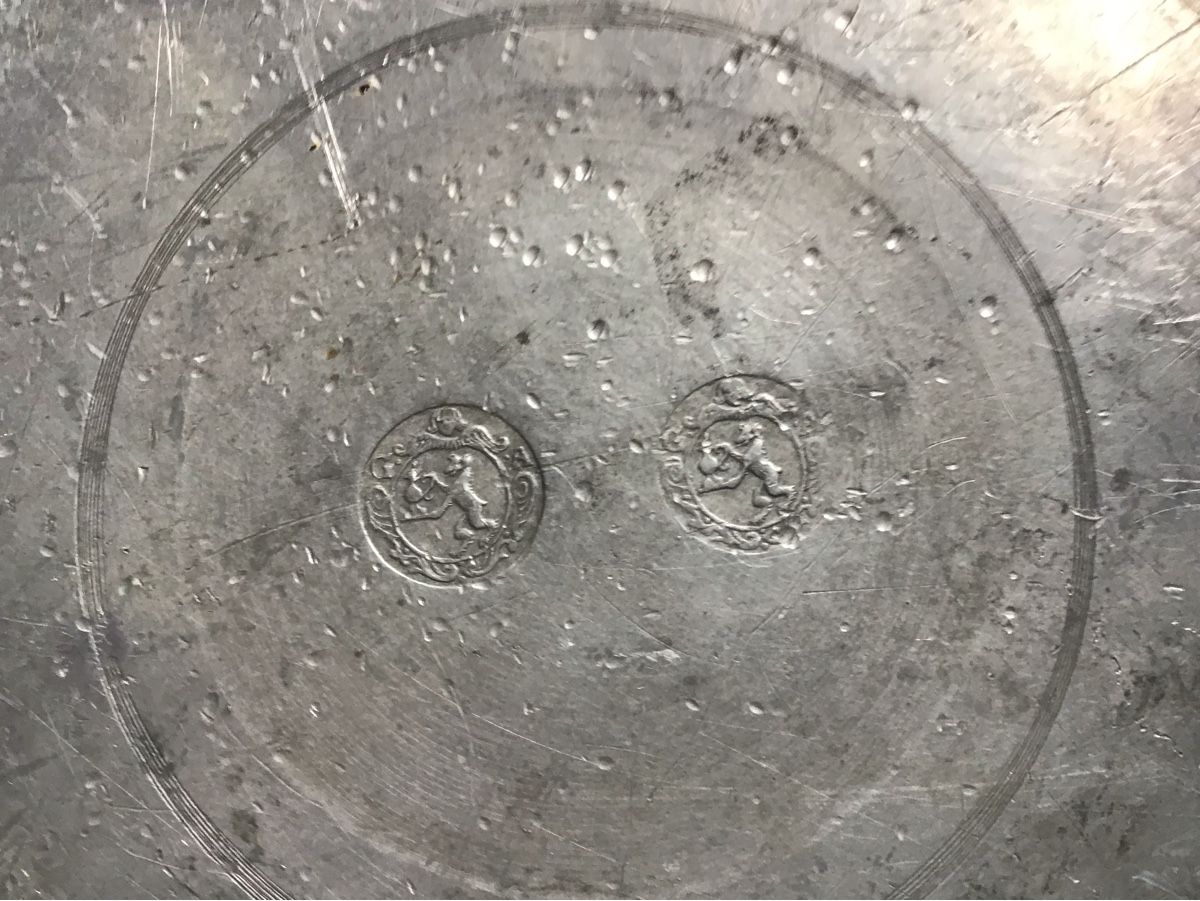 Servierplatten: 1779 Zinnplatte – Gebraucht aus Bazenheid von jud_wk8k 3