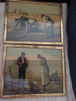 1 Tableau photo alpage Suisse 42x60 cm et 2  tableau ancien