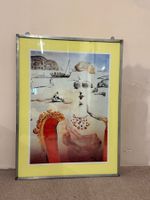 Kunstdruck "Paranoia" von Salvador Dalí, Metall Rahmen