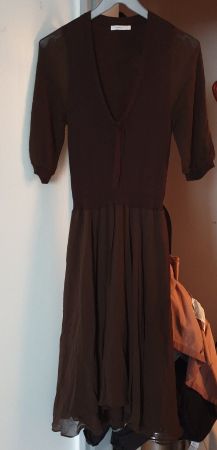 Vanessa Brand, Kleid Wolle /Seide, 38
