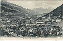 GR 256 Chur gegen die Scesaplana 1908