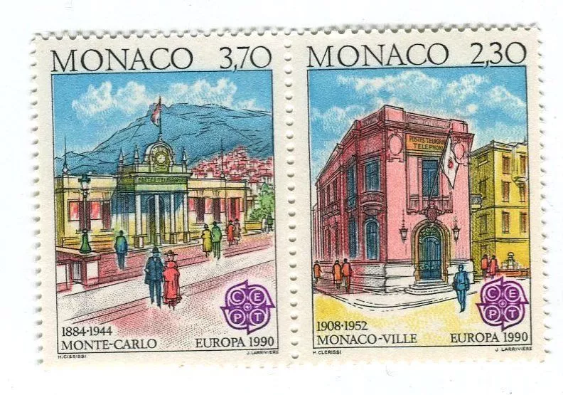 Alle Briefmarken: Briefmarken "Architektur". Monaco – Neu und originalverpackt aus Basel von Butsch5