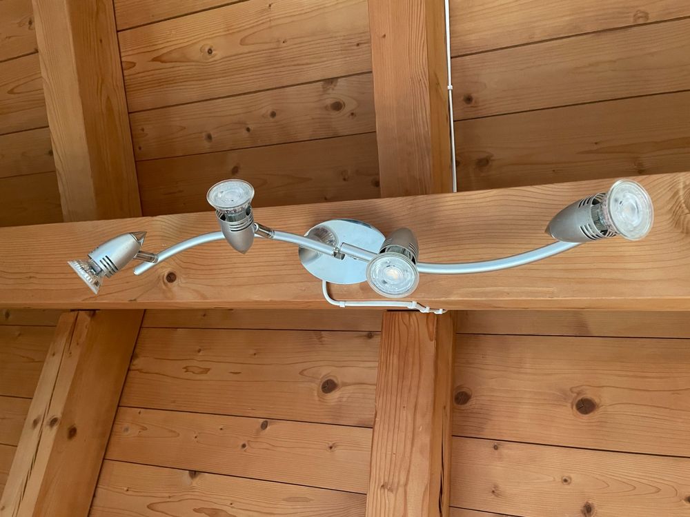 Kronleuchter & Deckenlampen: Deckenlampe mit 4 Ledspots – Gebraucht aus Contra von Oly_93 2