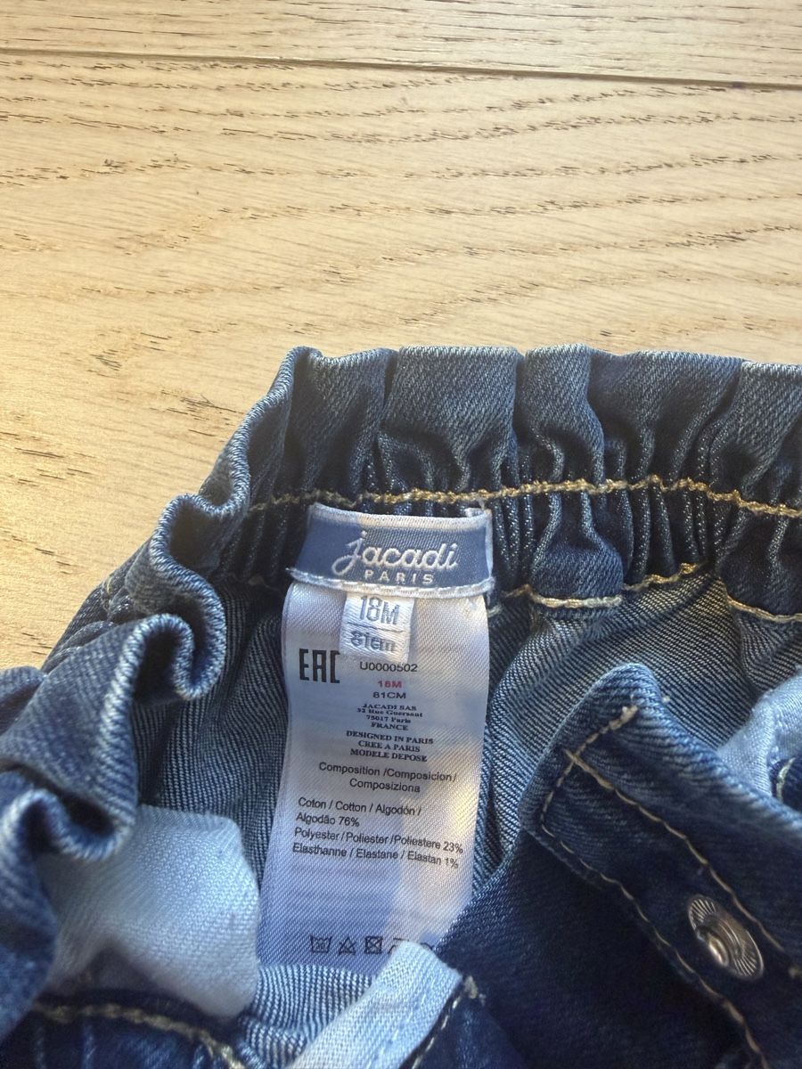 Jacadi Pantaloni: Jacadi Paris Jeans blue size 81cm – Nuovo (secondo la descrizione) da Dully venduto da rev_l7jp 2