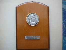 Wandplakette Firmenschiessen E.K.S.V. Gruppenpreis 1962