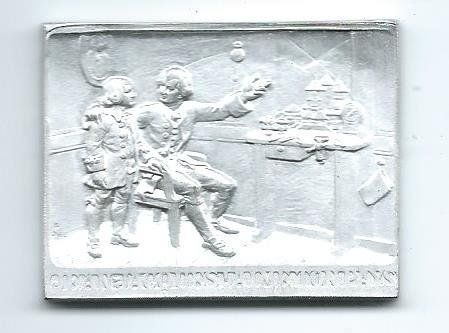 Medaglie: top top unz Genève Rousseau – Nuovo e nell'imballaggio originale da Neuchâtel venduto da pasprie