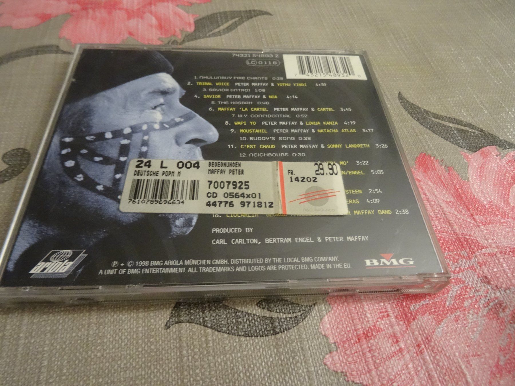 CD: Peter Maffay - Begegnungen - CD – Usato da Olten venduto da Disc-Ausverkauf 1