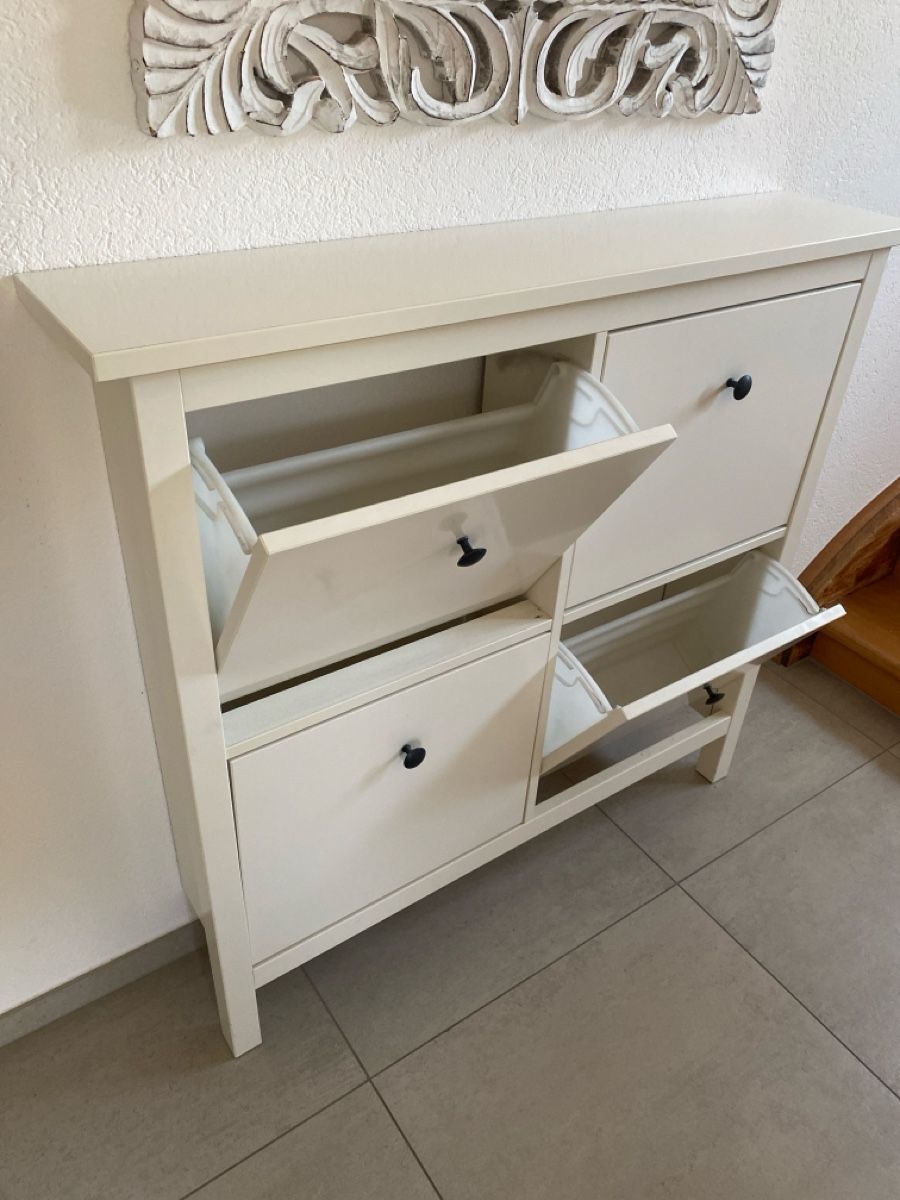Ikea Cassettiere: Schuhregal Hemnes (IKEA) in weiss – Usato da Niederrohrdorf venduto da StefMont 1
