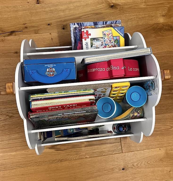 Scaffali: Mobiles Bücherregal auf Rollen – Usato da Rottenschwil venduto da ved_5fbg 2