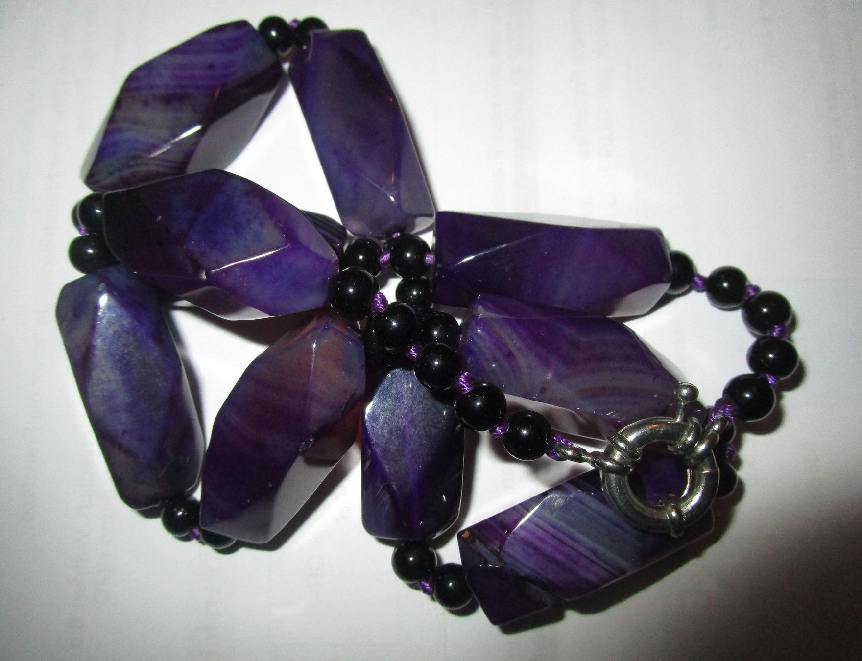 Ketten: wunderschöne violette Steinkette – Gebraucht aus Wädenswil von Freizeitspass11 2