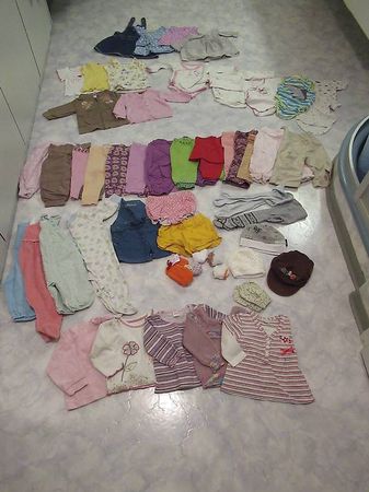 Kleiderset / Babykleider / Kleiderpaket / Gr. 62 Mädchen