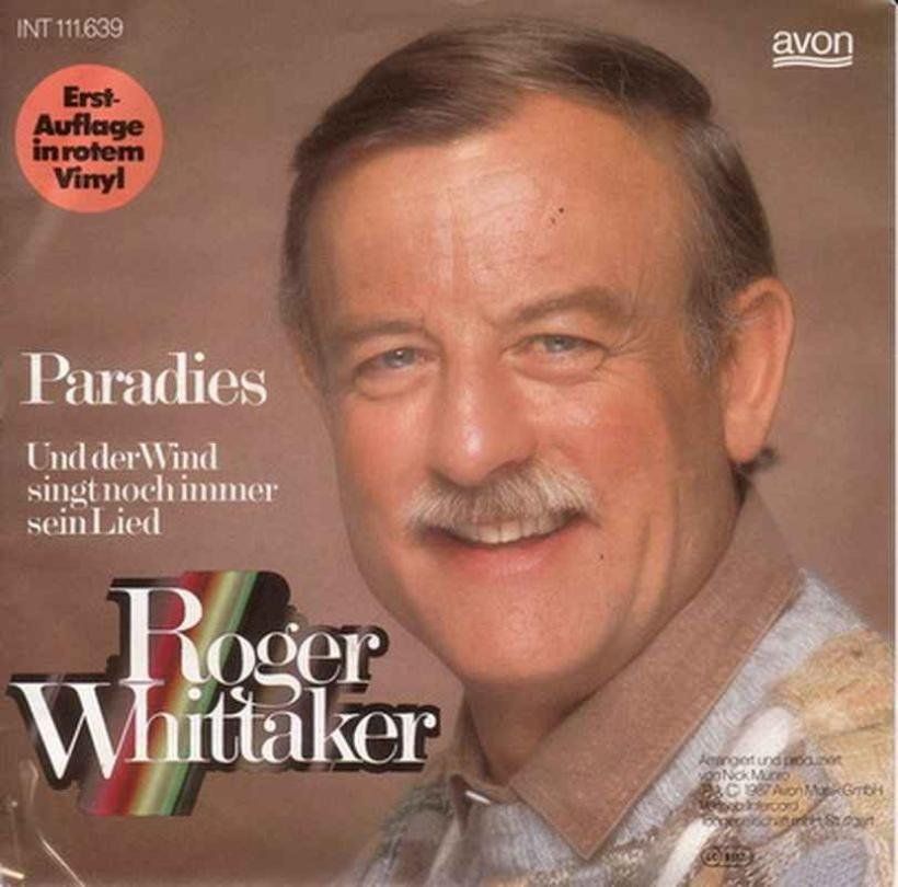 Schallplatten: Roger Whittaker - Paradies , rote Vinyl Single – Gebraucht aus Einsiedeln von Dorfrocker