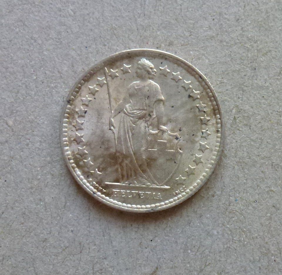 Tutti le monete: ++ 1/2 Franken 1898, gute Erhaltung – Usato da Walkringen venduto da Casablanca777 1