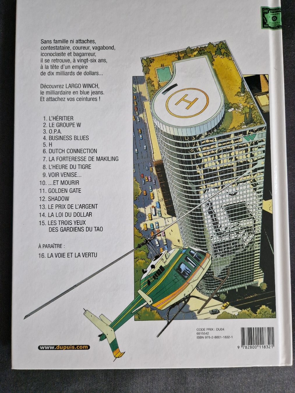 Comics: Largo Winch no 2 - Le Groupe W – Neu (gemäss Beschreibung) aus Villars-sur-Glâne von Agnie80 1