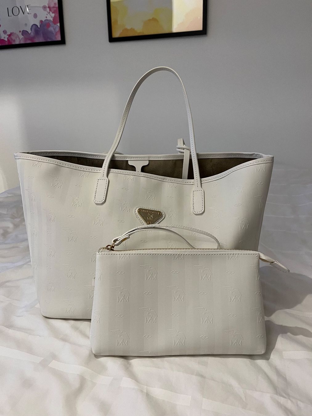 Maison Mollerus Borse da donna: Maison Mollerus Shopper Bern weiss – Nuovo (secondo la descrizione) da Arbon venduto da FabienneN02 1