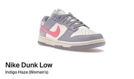 Nike Dunk Low Indigo Haze (Women's), US W 9