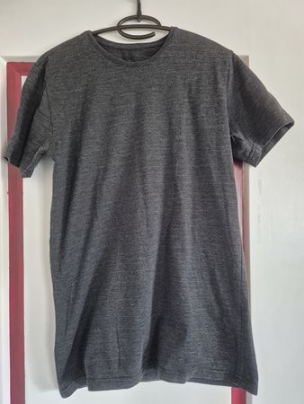 Herren T-Shirt dunkelgrau meliert Grösse M gebraucht