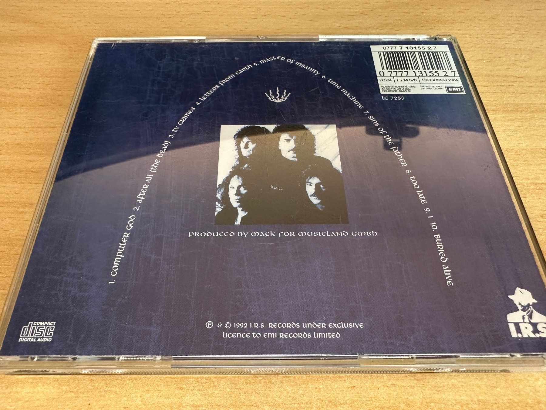 CD: Black Sabbath – Dehumanizer – Usato da Rikon im Tösstal venduto da Alpenmutz 1