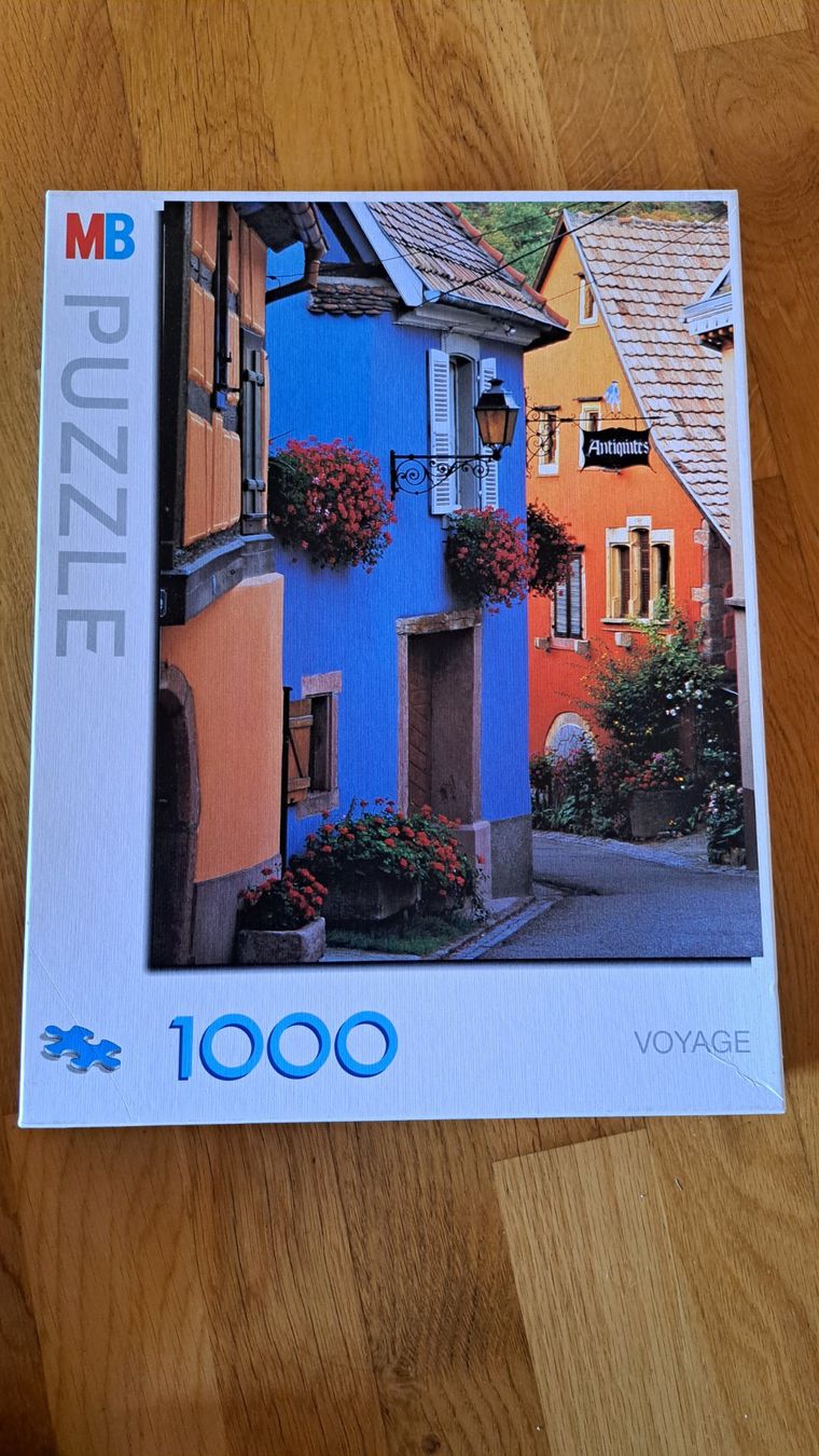 Puzzle: Puzzle MB Voyage 1000 Teile – Usato da Suhr venduto da masha80