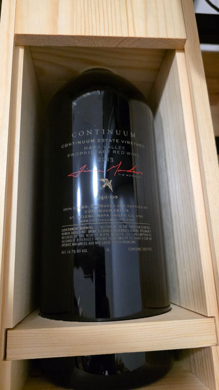 Vino: Continuum 2013 Doppelmagnum – Nuovo e nell'imballaggio originale da Steinmaur venduto da Mediascan 1