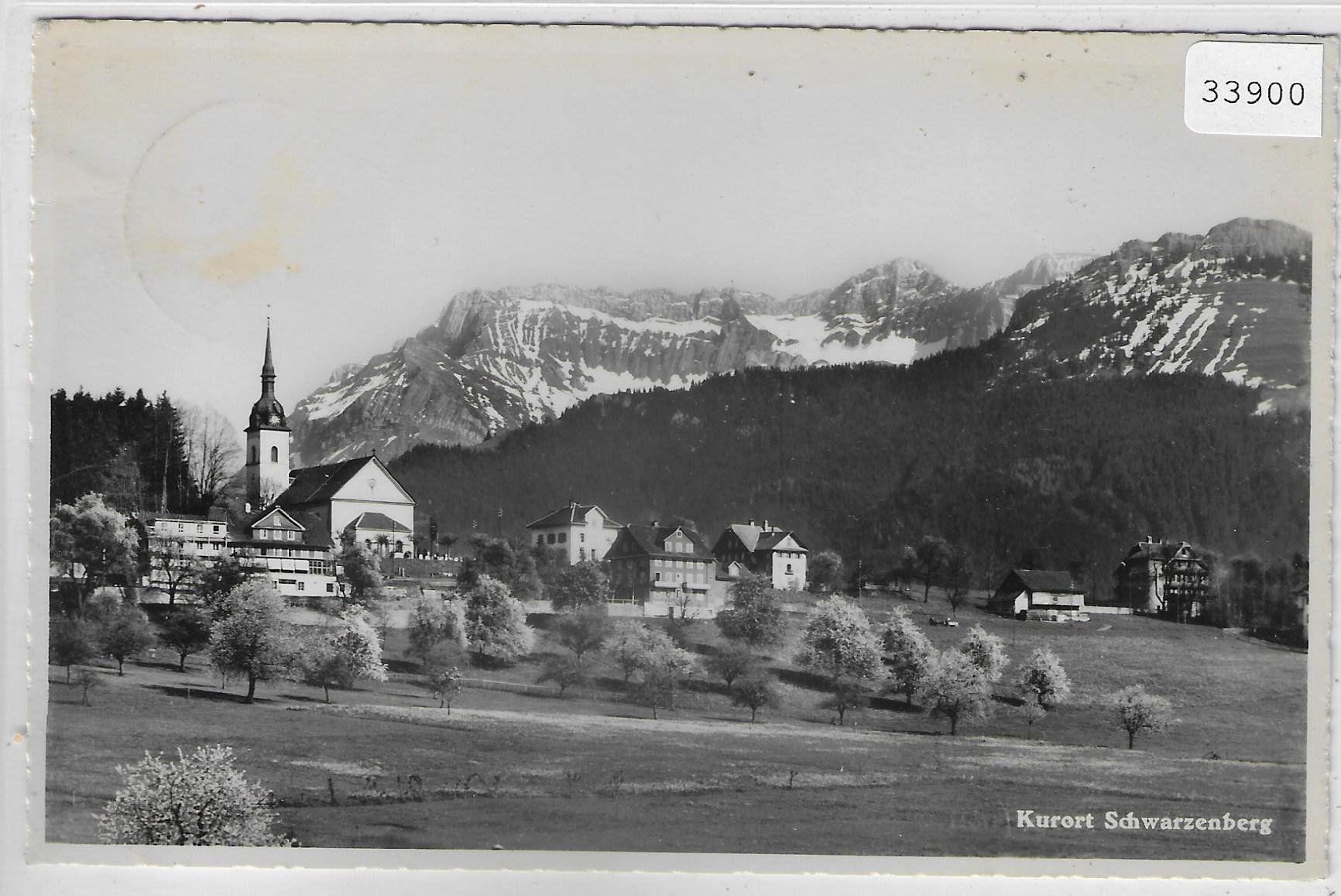 Cartoline postali: Kurort Schwarzenberg - Generalansicht – Usato da Ettingen venduto da Kartenplanet