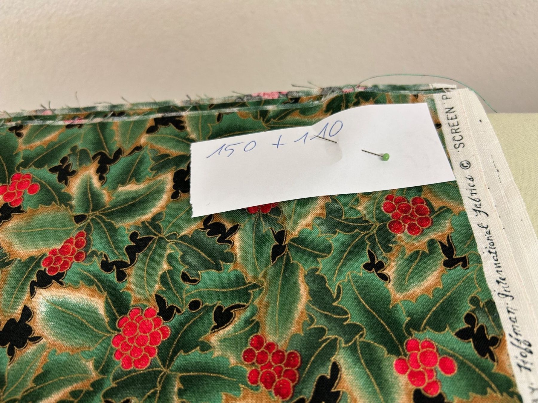 Tissus: Weihnachtsstoff zum Basteln – Neuf avec emballage d'origine à Au SG par Nadel04