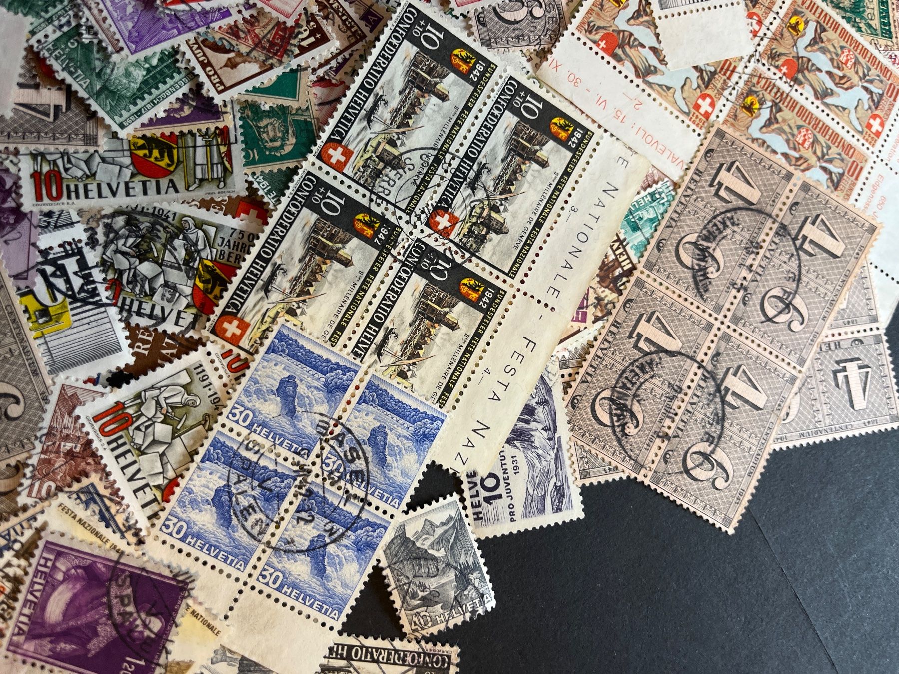 Tutti i francobolli: Briefmarken Lot ab Fr. 1.- – Usato da Dagmersellen venduto da wyss1982 9