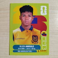 Nilson ANGULO, ECU 17, Panini WM 2026