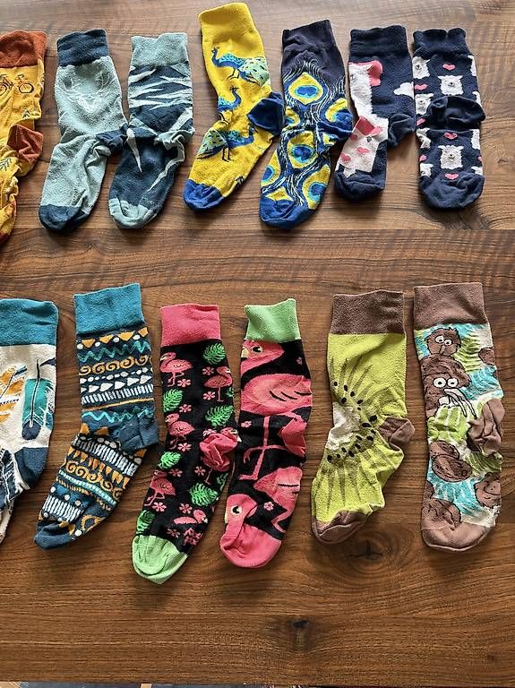 Happy Socks Calze: Happy Socks bunte Socken Motivsocken – Nuovo (secondo la descrizione) da Winterthur venduto da jgroeble 2