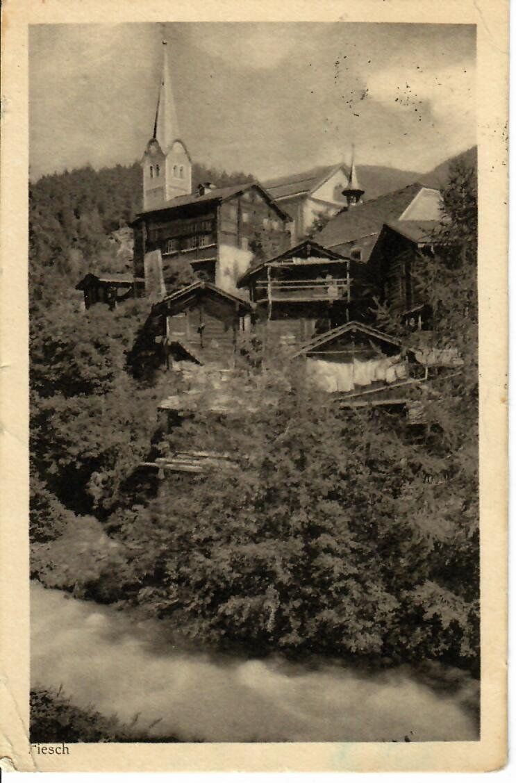 Ansichtskarten: Fiesch  1931 – Gebraucht aus Hochdorf von Ziegel-16