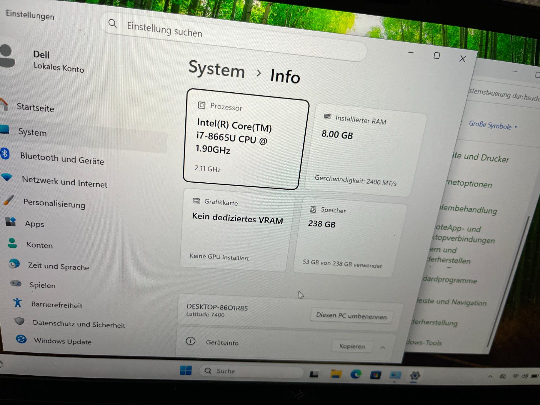 Dell Notebook: Dell Latitude 7400 Notebook 14" Intel i5-8365U – Usato da Winterthur venduto da fla_hwg8 2