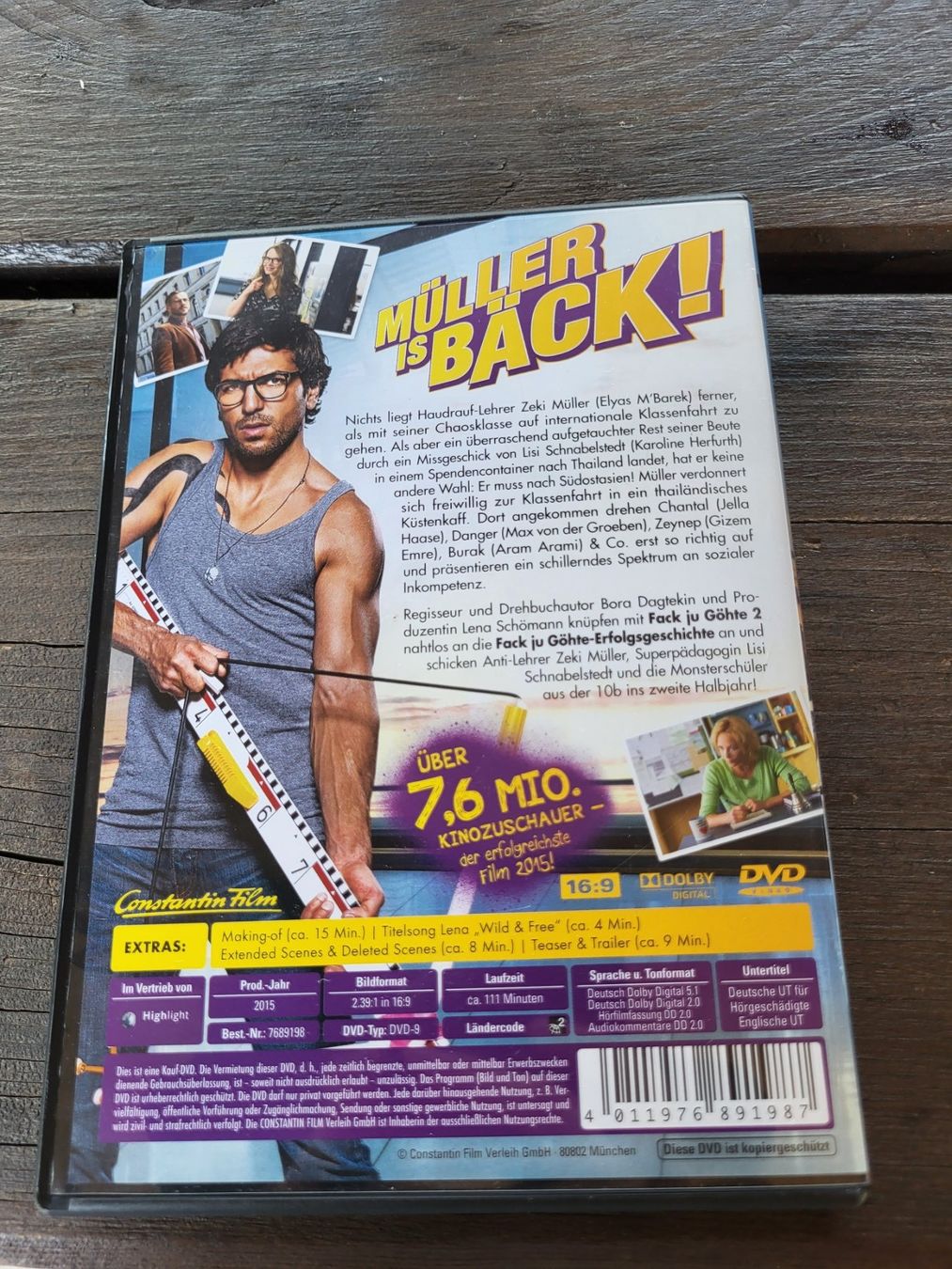 Tutti i DVDs: Fack Ju Göhte 2 DVD – Usato da Wünnewil venduto da Susuki125gt 2