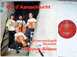 Hüsner-Böben Schwyzerörgeli-Quart. Dir D' Aareschlucht LP 🛀