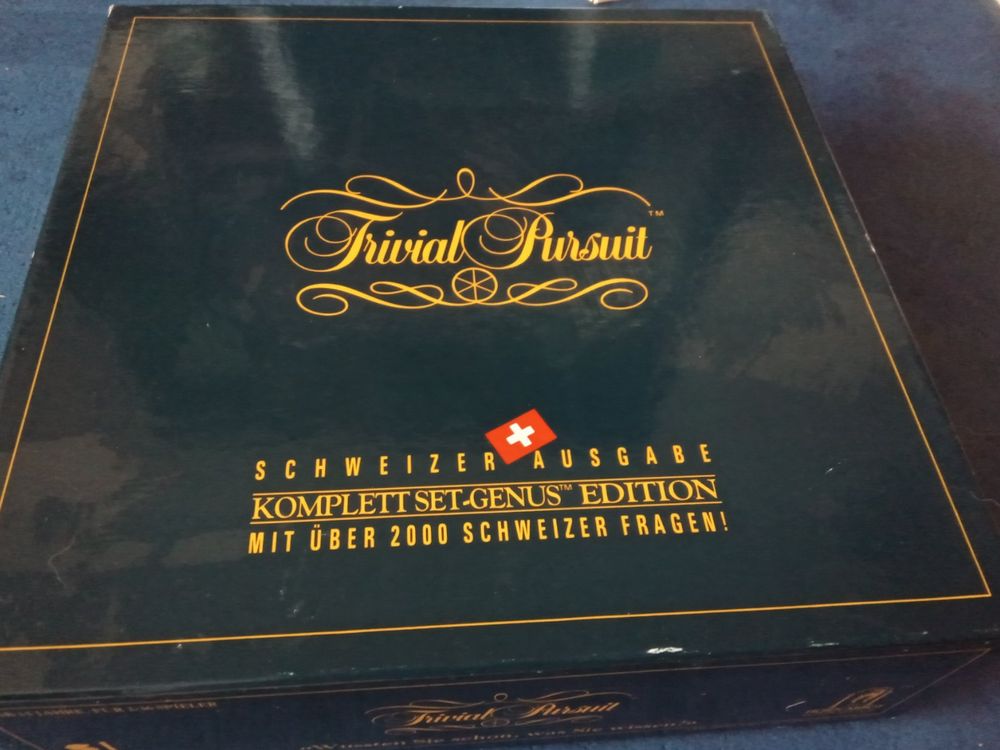 Trivial Pursuit Genuss Edition Schweiz 🇨🇭 