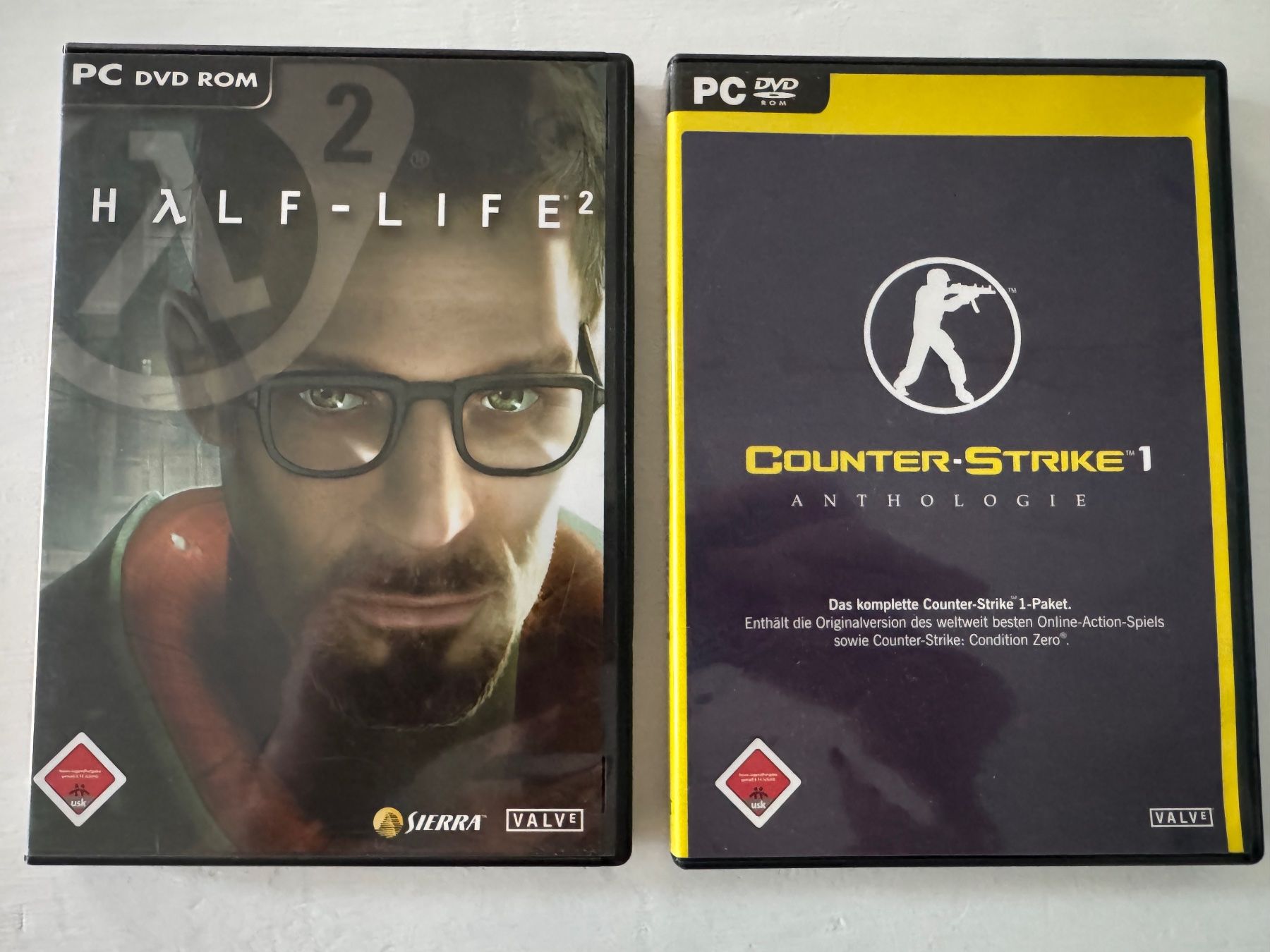 Spiele: Half-Life 2 & Counter-Strike 1 Anthology PC-Spiele-Set – Gebraucht aus Schachen LU von danb86