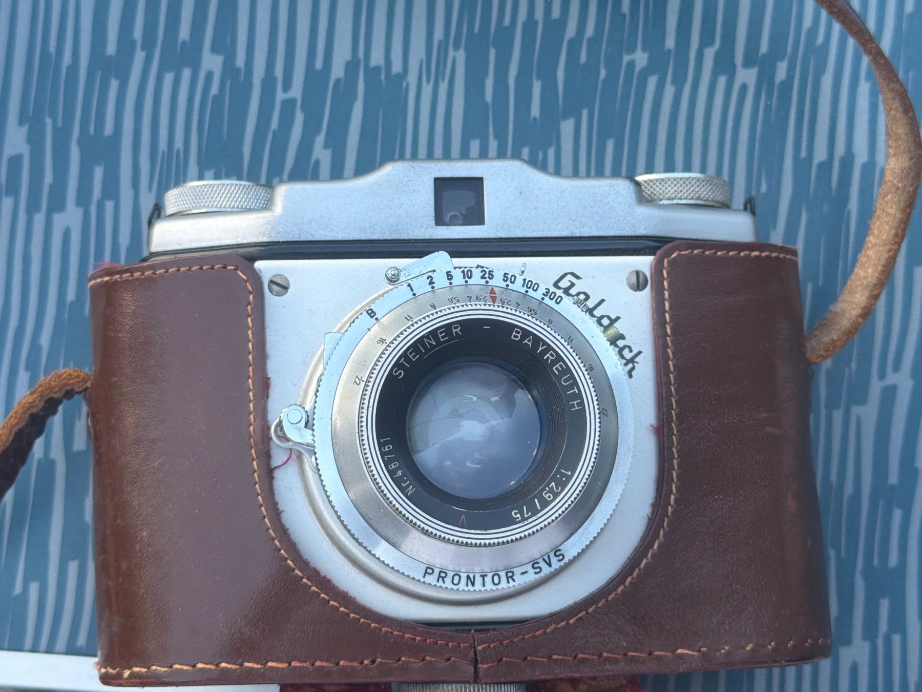 Fotocamera: Goldeck Prontor-svs – Difettoso da Schlieren venduto da Luxury.Time 1