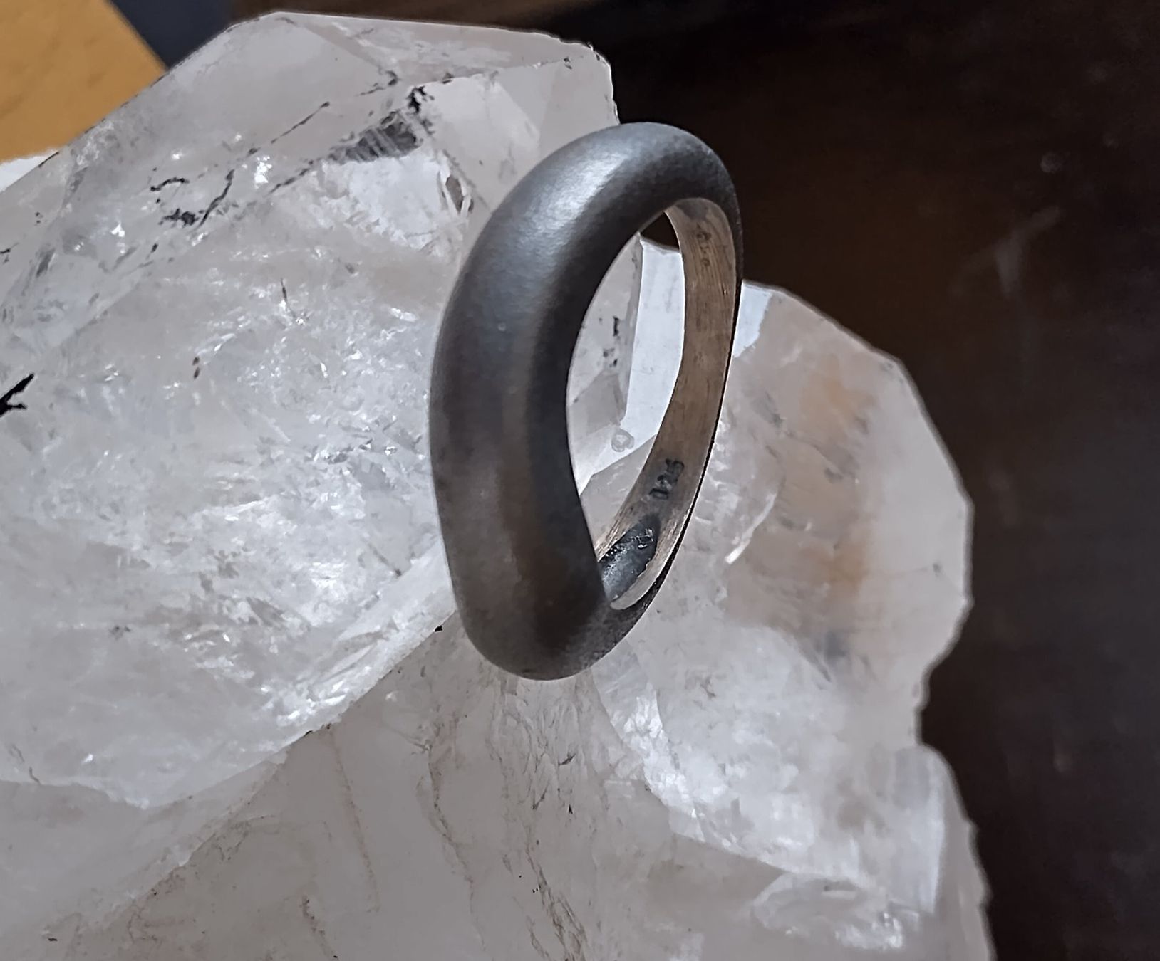 Ringe: RING GESCHWÄRZT SILBER 925 – Gebraucht aus Romanshorn von Stubsinator 3