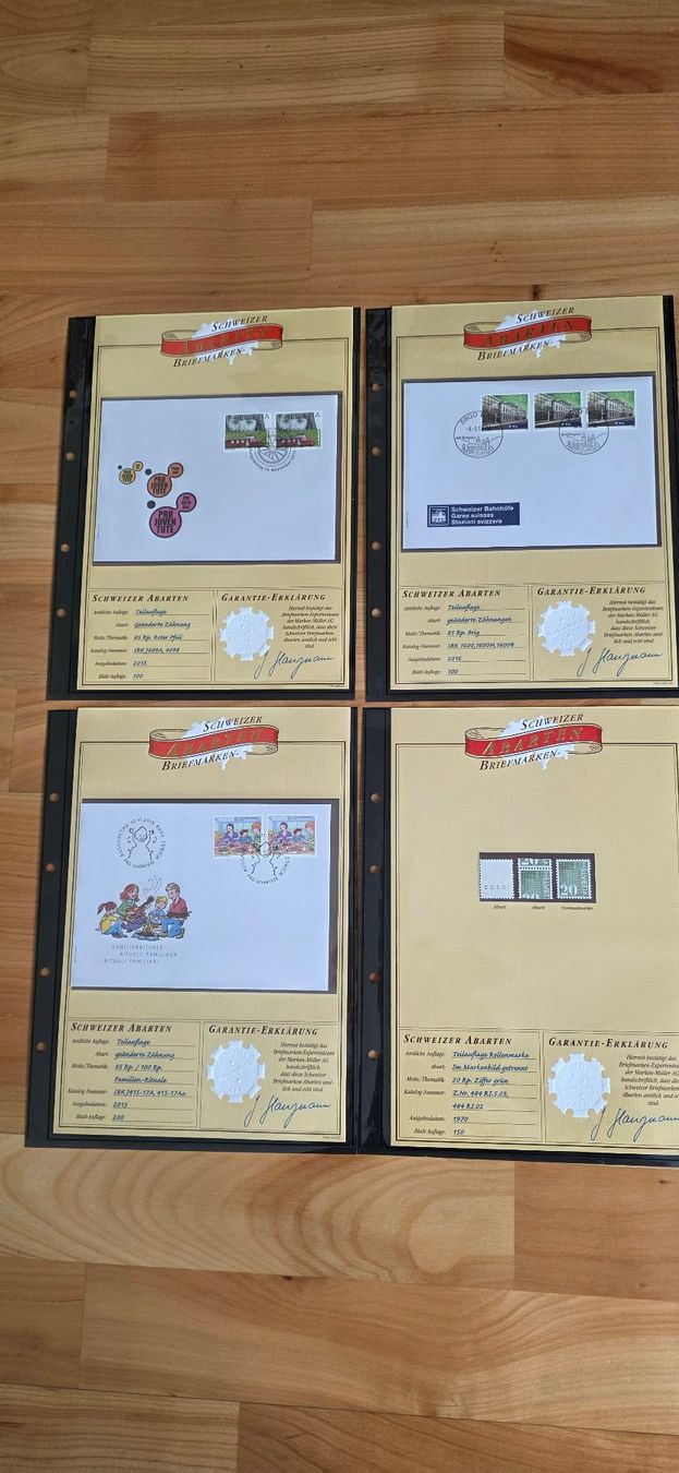 Alle Briefmarken: Schweizer Briefmarken Abarten – Neu und originalverpackt aus Wettswil von Schnuebe 2