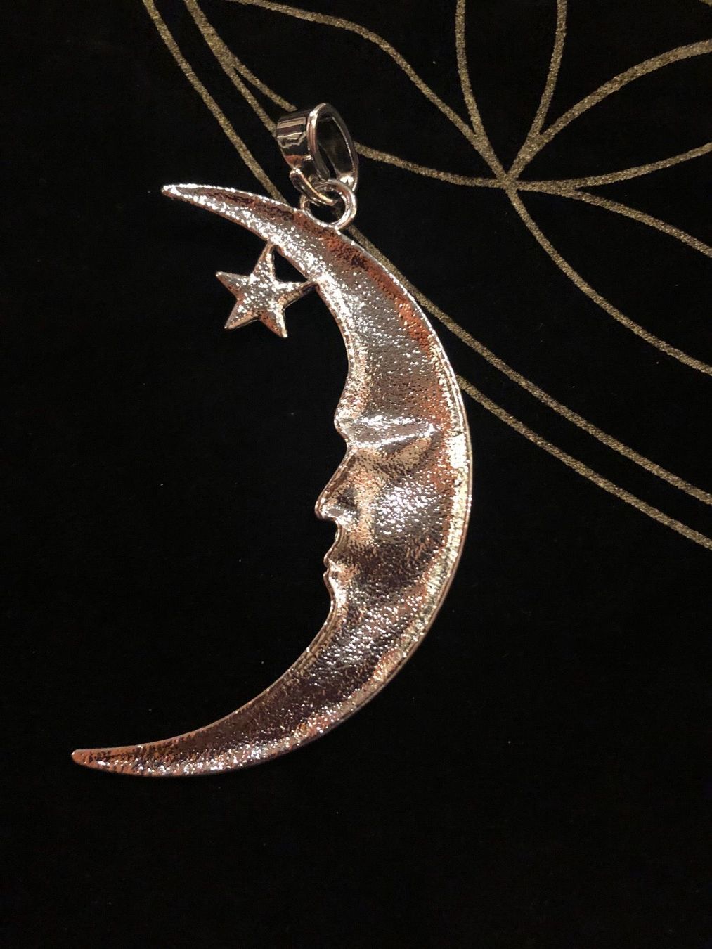 Anhänger: Anhänger (Amulett) Mond – Neu (gemäss Beschreibung) aus Gams von Mariawicca 2