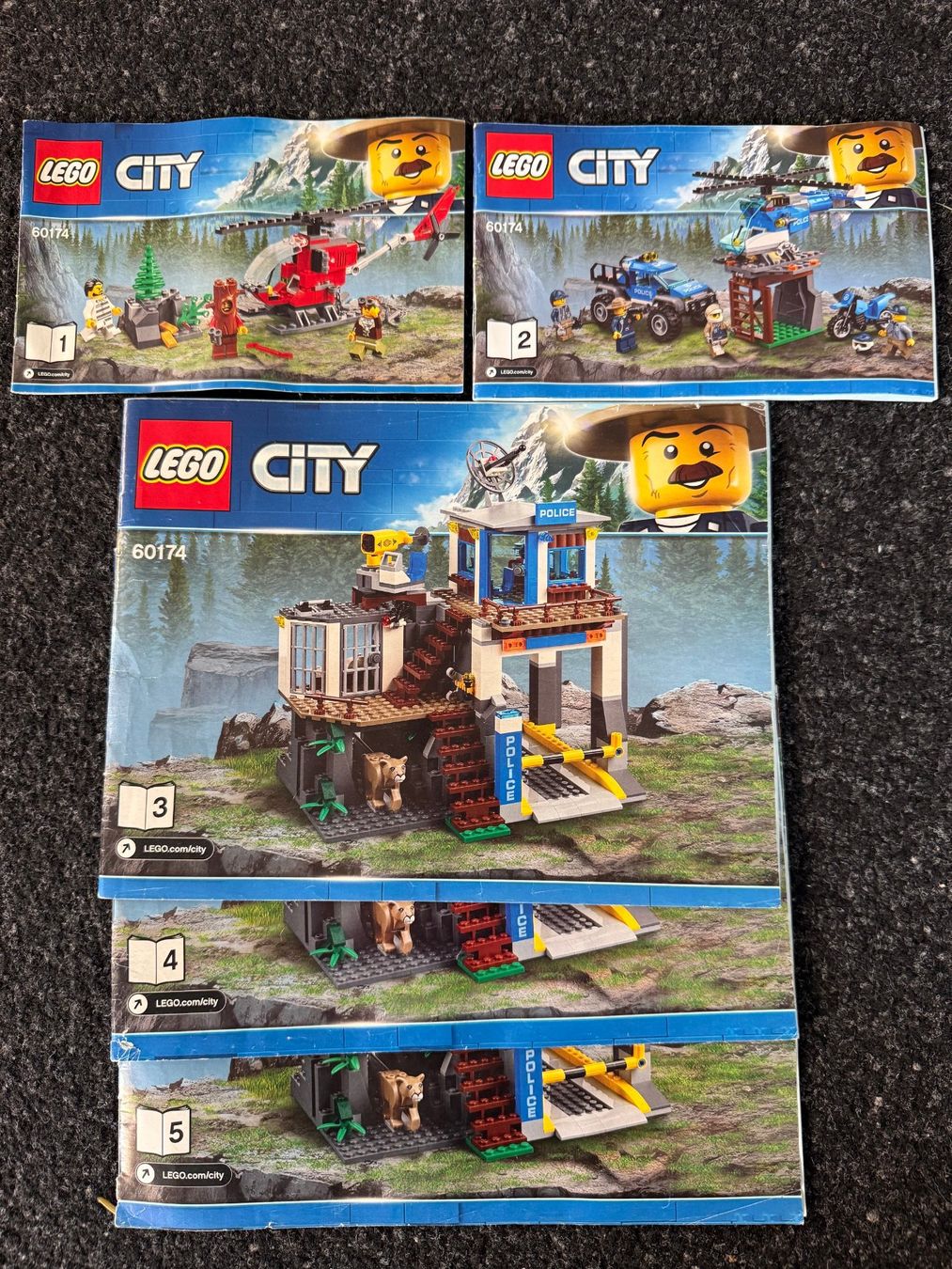 Lego Kit di costruzioni: Lego 60174 Hauptquartier der Bergpolizei – Usato da Grüningen venduto da mscheu 1