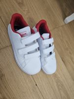 Adidas Kinderschuhe weiss rot Grösse 33 neuwertig