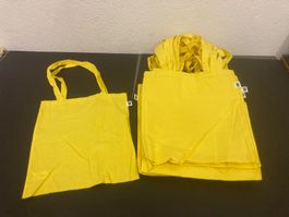 Tragtaschen Baumwolle, 25 Stück, Fairtrade, ca. 36 x 41 cm