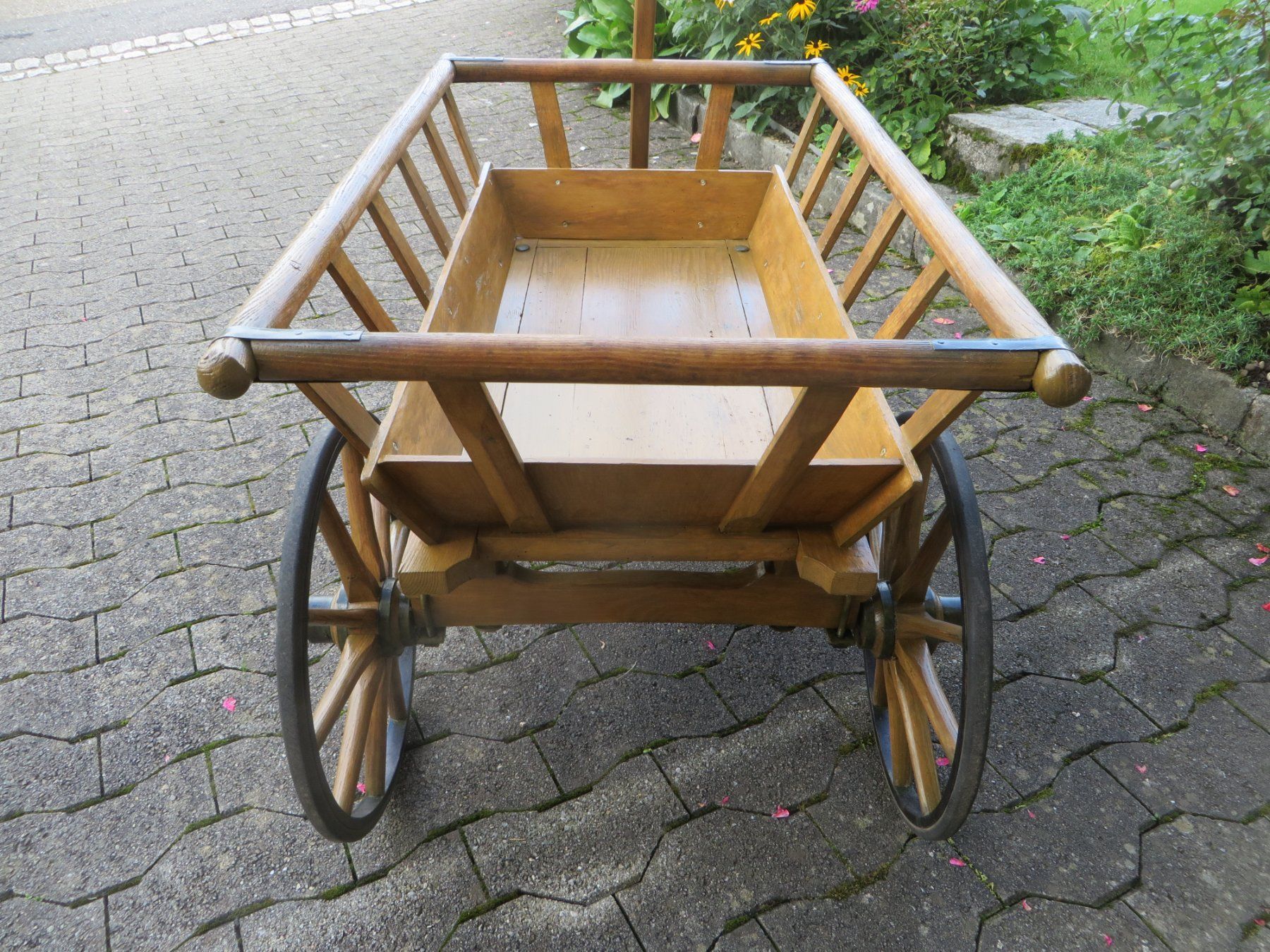 Carrelli di trasporto: Nr. 1 Orginal restauriertes Leiterwägeli / Leiterwagen – Usato da Ermenswil venduto da lodero 2
